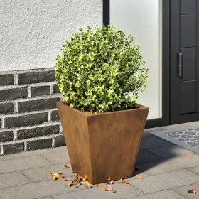Sechseckiger Blumenkübel aus rostfreiem Stahl, 30x30x30 cm. von , Töpfe und Pflanzgefäße - Ref: Foro24-851050, Preis: 31,76 €...