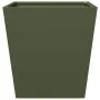 Jardineras 2 unidades acero verde oliva 40x40x40 cm de , Maceteros y jardineras - Ref: Foro24-851059, Precio: 66,70 €, Descue...