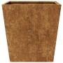 Jardineras 2 unidades acero oxidado 40x40x40 cm de , Maceteros y jardineras - Ref: Foro24-851065, Precio: 55,43 €, Descuento: %