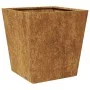 Jardineras 2 unidades acero oxidado 40x40x40 cm de , Maceteros y jardineras - Ref: Foro24-851065, Precio: 61,42 €, Descuento: %