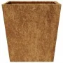 Jardineras 2 unidades acero oxidado 40x40x40 cm de , Maceteros y jardineras - Ref: Foro24-851065, Precio: 61,42 €, Descuento: %