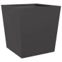 Jardineras 2 uds acero negro 50x50x50 cm de , Maceteros y jardineras - Ref: Foro24-851067, Precio: 93,33 €, Descuento: %