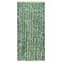 Cortina mosquitera chenilla verde y blanco 100x220 cm de vidaXL, Mosquiteras para ventanas - Ref: Foro24-325447, Precio: 64,6...