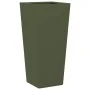 Jardinera hexagonal acero verde oliva 35x35x75 cm de , Maceteros y jardineras - Ref: Foro24-851086, Precio: 66,22 €, Descuent...