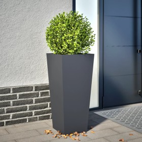 Jardinera hexagonal acero antracita 35x35x75 cm de , Maceteros y jardineras - Ref: Foro24-851084, Precio: 70,16 €, Descuento: %