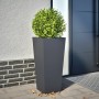 Jardinera hexagonal acero antracita 35x35x75 cm de , Maceteros y jardineras - Ref: Foro24-851084, Precio: 70,16 €, Descuento: %