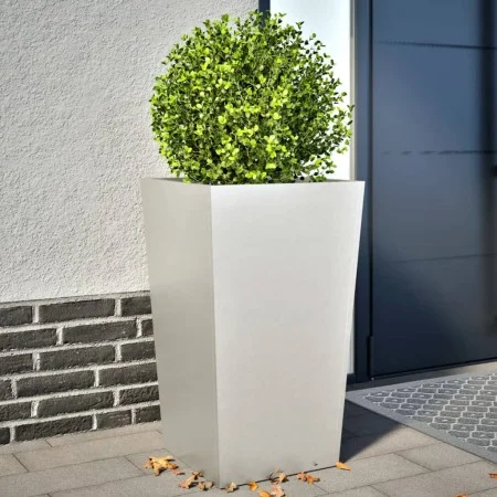Jardineras 2 uds acero inoxidable 45x45x75 cm de , Maceteros y jardineras - Ref: Foro24-851103, Precio: 187,71 €, Descuento: %