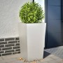 Jardineras 2 uds acero inoxidable 45x45x75 cm de , Maceteros y jardineras - Ref: Foro24-851103, Precio: 190,88 €, Descuento: %
