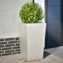 Jardineras 2 uds acero inoxidable 45x45x75 cm de , Maceteros y jardineras - Ref: Foro24-851103, Precio: 187,71 €, Descuento: %