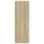 Aparador con LED madera ingeniería roble Sonoma 42,5x34x100 cm de , Aparadores - Ref: Foro24-852154, Precio: 59,05 €, Descuen...
