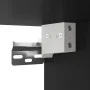 Mesitas de noche de pared con luces LED 2 unidades negro de , Mesitas de noche - Ref: Foro24-3307964, Precio: 109,57 €, Descu...