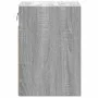 Wall-mounted bedside tables with LED lights, 2 units in Sonoma grey. by , Nightstands - Ref: Foro24-3307972, Price: 96,34 €, ...