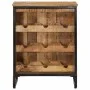 Botellero para 9 botellas madera maciza mango 55x33x70 cm de , Botelleros - Ref: Foro24-4009949, Precio: 148,89 €, Descuento: %