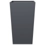 Jardineras 2 uds acero gris antracita 45x45x75 cm de , Maceteros y jardineras - Ref: Foro24-851099, Precio: 124,88 €, Descuen...