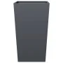 Jardineras 2 uds acero gris antracita 45x45x75 cm de , Maceteros y jardineras - Ref: Foro24-851099, Precio: 144,34 €, Descuen...