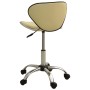 Taburete de salón de belleza de cuero sintético crema de , Sillas de peluquería - Ref: Foro24-323677, Precio: 83,62 €, Descue...