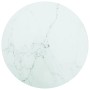Tablero de mesa diseño mármol vidrio templado blanco Ø40x0,8 cm de , Tableros para mesas - Ref: Foro24-322246, Precio: 28,86 ...