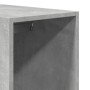 Armario de madera de ingeniería gris hormigón 30x50x200 cm de , Armarios roperos - Ref: Foro24-3307741, Precio: 106,48 €, Des...