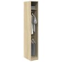 Armario de madera de ingeniería roble Sonoma 30x50x200 cm de , Armarios roperos - Ref: Foro24-3307776, Precio: 102,04 €, Desc...