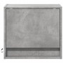 Mesitas de noche de pared con luces LED 2 uds gris hormigón de , Mesitas de noche - Ref: Foro24-852082, Precio: 50,08 €, Desc...