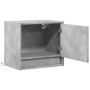 Mesitas de noche de pared con luces LED 2 uds gris hormigón de , Mesitas de noche - Ref: Foro24-852082, Precio: 50,08 €, Desc...