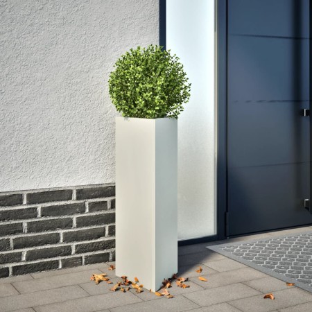 Jardineras triangulares 2 uds acero negro 30x26x75 cm de , Maceteros y jardineras - Ref: Foro24-851146, Precio: 80,97 €, Desc...