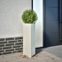 Jardineras triangulares 2 uds acero negro 30x26x75 cm de , Maceteros y jardineras - Ref: Foro24-851146, Precio: 80,97 €, Desc...