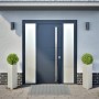 Jardineras triangulares 2 uds acero negro 30x26x75 cm de , Maceteros y jardineras - Ref: Foro24-851152, Precio: 106,15 €, Des...