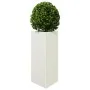 Jardinera triangular acero blanco 40x34,5x70 cm de , Maceteros y jardineras - Ref: Foro24-851159, Precio: 72,22 €, Descuento: %