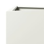 Jardinera triangular acero blanco 40x34,5x70 cm de , Maceteros y jardineras - Ref: Foro24-851159, Precio: 67,09 €, Descuento: %