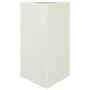 Jardinera triangular acero blanco 50x43x75 cm de , Maceteros y jardineras - Ref: Foro24-851173, Precio: 82,98 €, Descuento: %