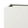Jardinera triangular acero blanco 50x43x75 cm de , Maceteros y jardineras - Ref: Foro24-851173, Precio: 76,56 €, Descuento: %