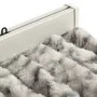 Cortina mosquitera de chenilla gris claro y oscuro 56x185 cm de vidaXL, Mosquiteras para ventanas - Ref: Foro24-325454, Preci...