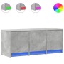 Mueble de TV LED madera ingeniería gris hormigón 97x34x40 cm de , Muebles TV - Ref: Foro24-852239, Precio: 69,61 €, Descuento: %