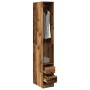 Armario de madera de ingeniería madera envejecida 30x50x200 cm de , Armarios roperos - Ref: Foro24-3307745, Precio: 131,97 €,...