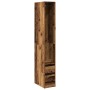 Armario de madera de ingeniería madera envejecida 30x50x200 cm de , Armarios roperos - Ref: Foro24-3307745, Precio: 131,97 €,...