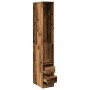 Armario de madera de ingeniería madera envejecida 30x50x200 cm de , Armarios roperos - Ref: Foro24-3307745, Precio: 131,97 €,...