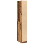 Armario de madera de ingeniería madera envejecida 30x50x200 cm de , Armarios roperos - Ref: Foro24-3307745, Precio: 131,97 €,...