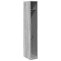 Armario de madera de ingeniería gris Sonoma 30x50x200 cm de , Armarios roperos - Ref: Foro24-3307779, Precio: 97,18 €, Descue...