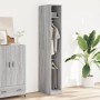 Armario de madera de ingeniería gris Sonoma 30x50x200 cm de , Armarios roperos - Ref: Foro24-3307779, Precio: 97,18 €, Descue...