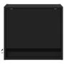 Mesitas de noche de pared con luces LED 2 unidades negro by , Nightstands - Ref: Foro24-852078, Price: 51,12 €, Discount: %