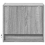 Mesitas de noche de pared con luces LED 2 unidades gris Sonoma de , Mesitas de noche - Ref: Foro24-852086, Precio: 51,57 €, D...