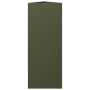 Jardinera triangular acero verde oliva 30x26x75 cm de , Maceteros y jardineras - Ref: Foro24-851149, Precio: 56,93 €, Descuen...