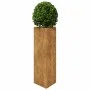 Jardineras triangulares 2 uds acero oxidado 30x26x75 cm de , Maceteros y jardineras - Ref: Foro24-851156, Precio: 79,22 €, De...
