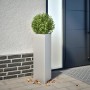 Jardineras triangulares 2 uds acero galvanizado 30x26x75 cm de , Maceteros y jardineras - Ref: Foro24-851154, Precio: 66,99 €...
