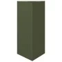 Jardinera triangular acero verde oliva 40x34,5x70 cm de , Maceteros y jardineras - Ref: Foro24-851163, Precio: 72,16 €, Descu...
