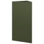 Jardinera triangular acero verde oliva 40x34,5x70 cm de , Maceteros y jardineras - Ref: Foro24-851163, Precio: 72,16 €, Descu...