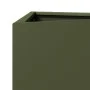 Jardinera triangular acero verde oliva 40x34,5x70 cm de , Maceteros y jardineras - Ref: Foro24-851163, Precio: 72,16 €, Descu...
