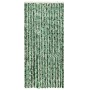 Cortina mosquitera chenilla verde y blanco 90x220 cm de vidaXL, Mosquiteras para ventanas - Ref: Foro24-325446, Precio: 54,58...