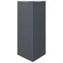 Jardinera triangular acero gris antracita 40x34,5x70 cm de , Maceteros y jardineras - Ref: Foro24-851161, Precio: 72,16 €, De...